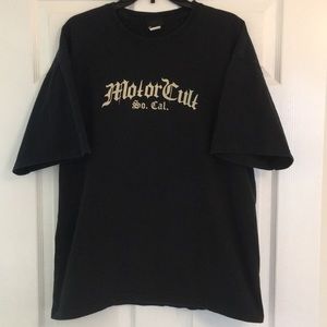 Men’s Black XL “Motor Cult” T
